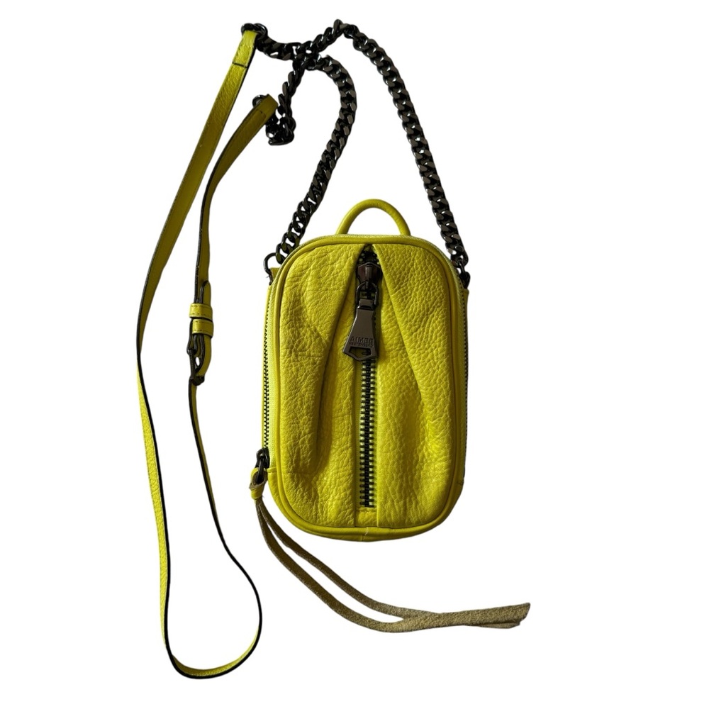 Aimee Kestenberg Tamitha  leather Phone Crossbody bag purse RFID